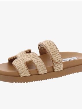 Steve Madden Raffia Mayven Sandals, size 12